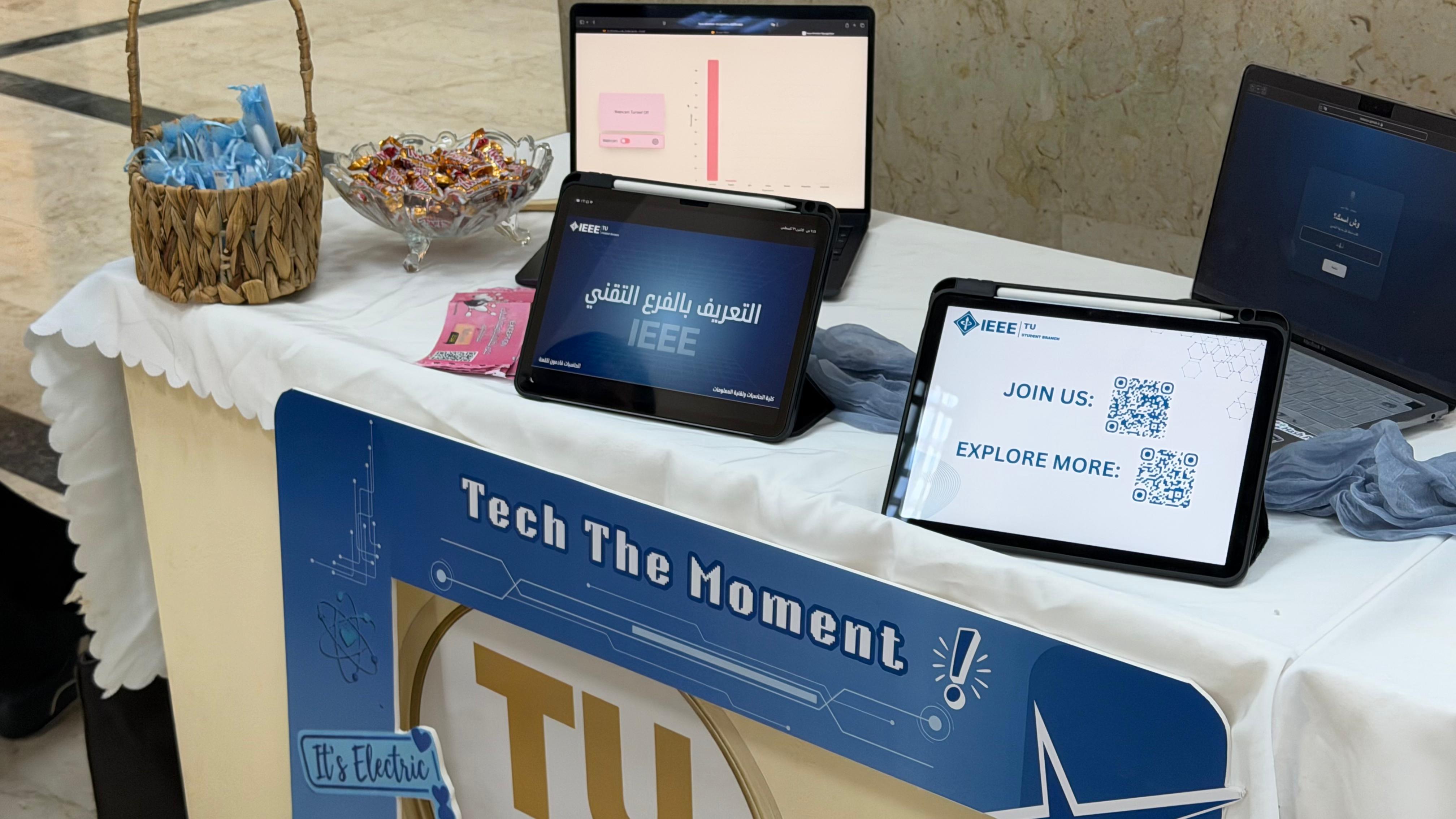 فعالية التعريف بأندية كلية الحاسبات وتقنية المعلومات